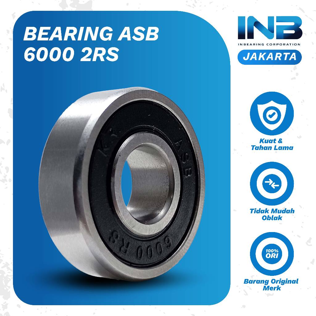 Laker Bearing 6000 2rs ASB Bearing Monoshock Vixion Bearing Unitrack Vixion New INB Original ASB JAK