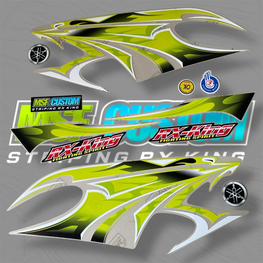 Striping Rx King Transparan || Striping Rx King 2006
