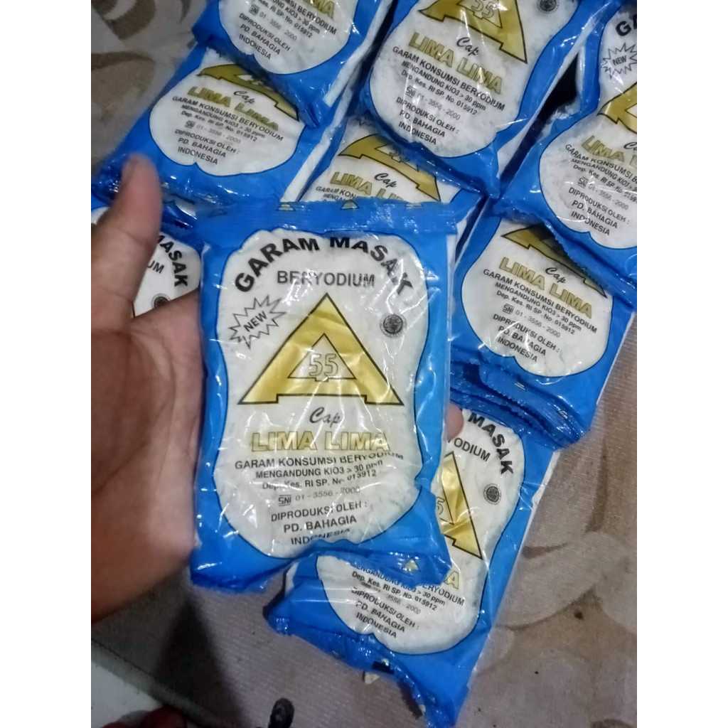 

Paket Garam 10 Bungkus.Garam Dapur / 10 pcs garam Dapur