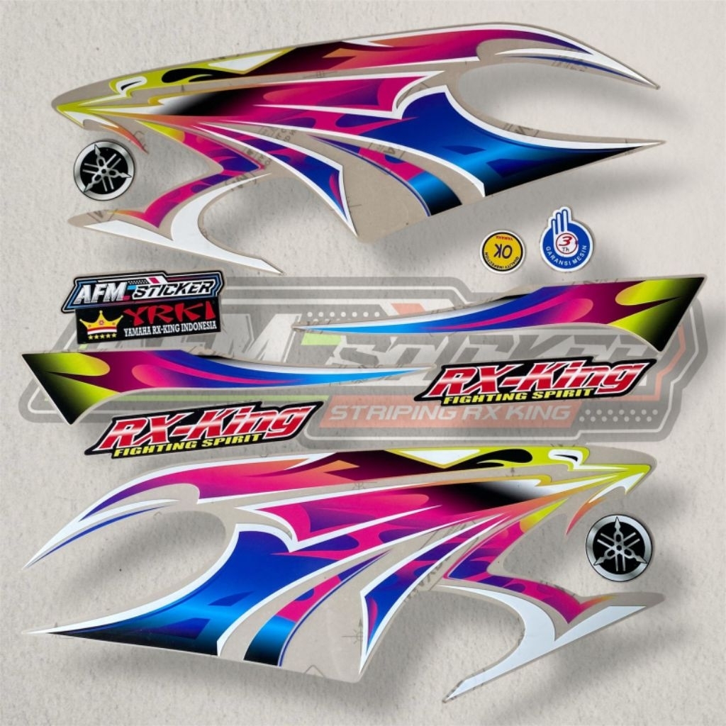 Striping Rx King Transparan || Striping Rx King 2006