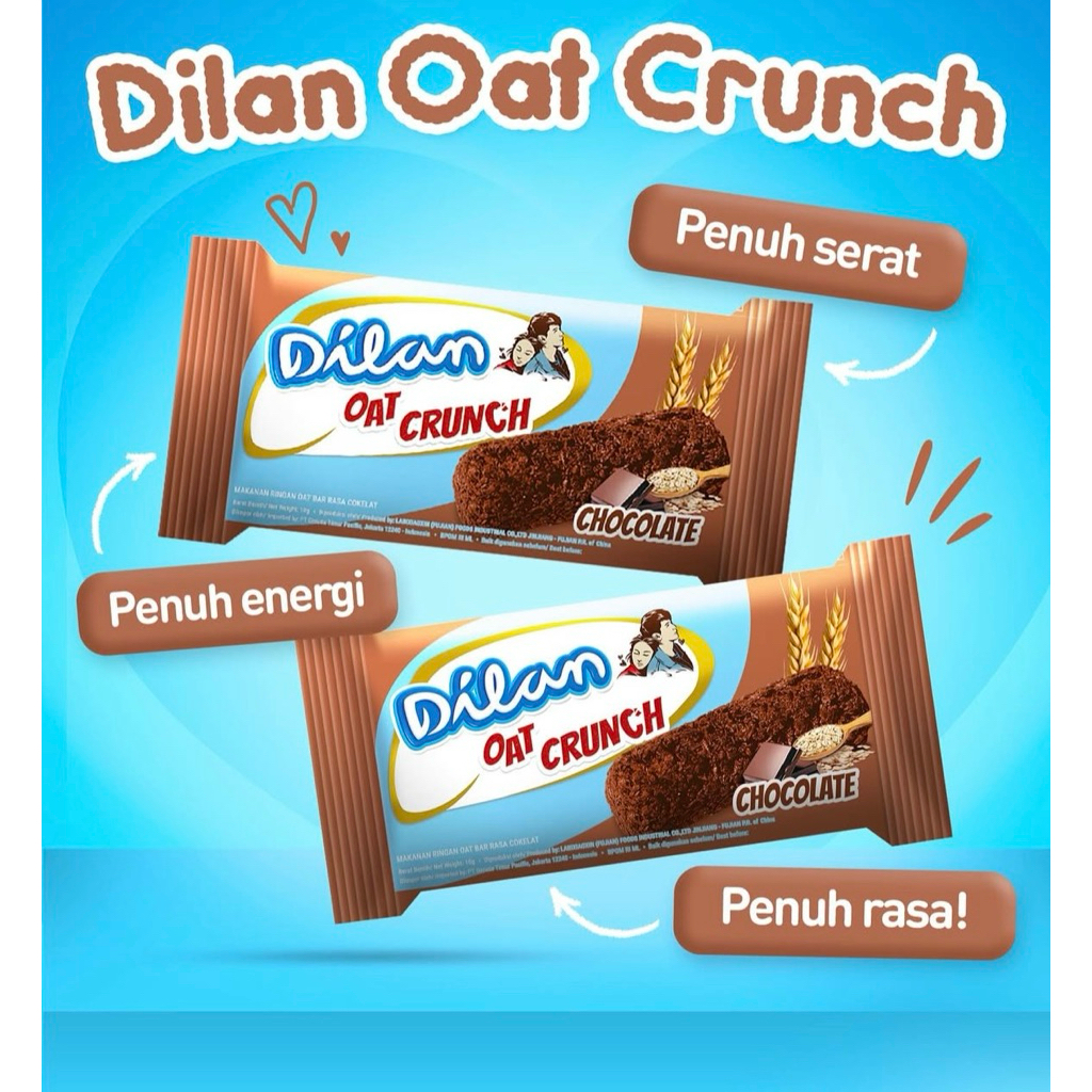 

Dilan Oat Crunch Bag isi 25pcs