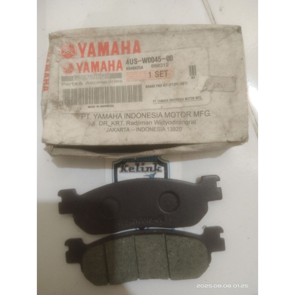 kampas rem depan FIZ R Jupiter Z ori baru