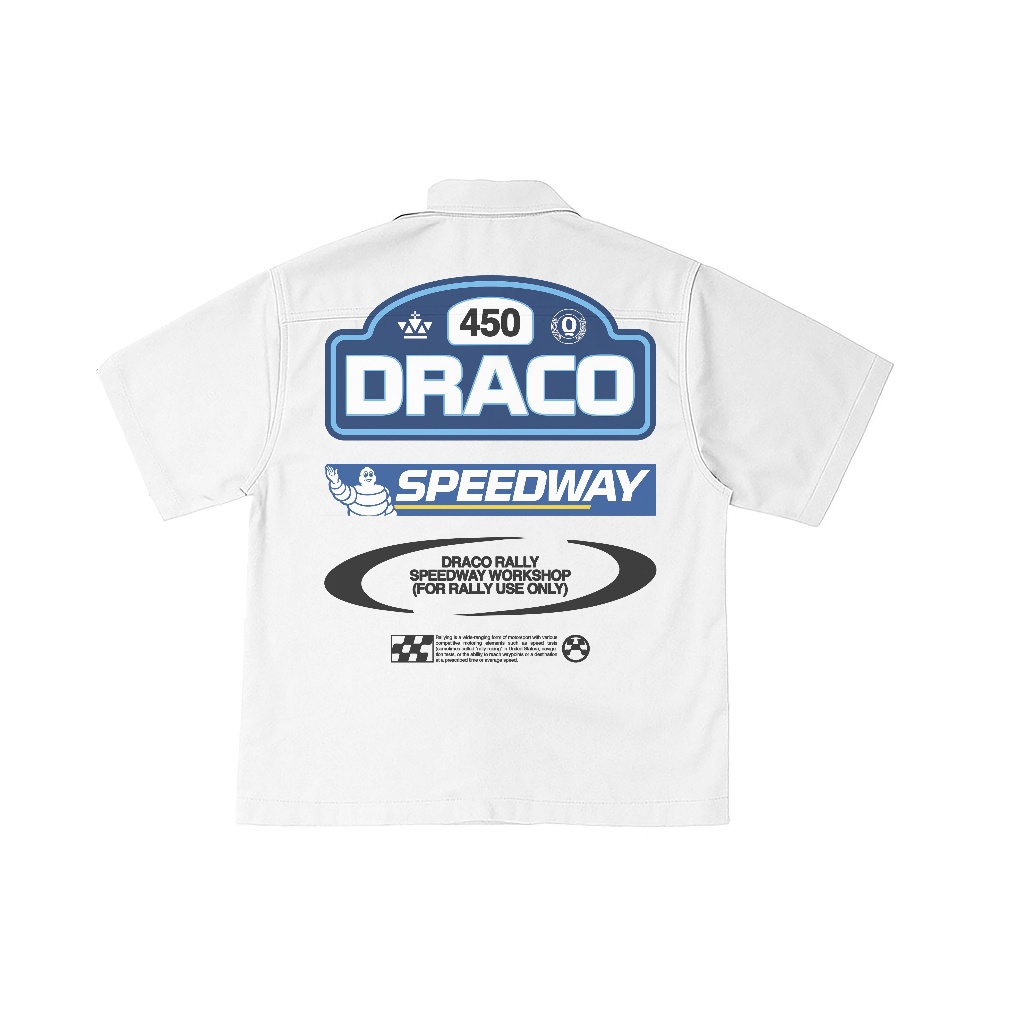 Draco Speedway - Rally Crew Work Boxy Shirt