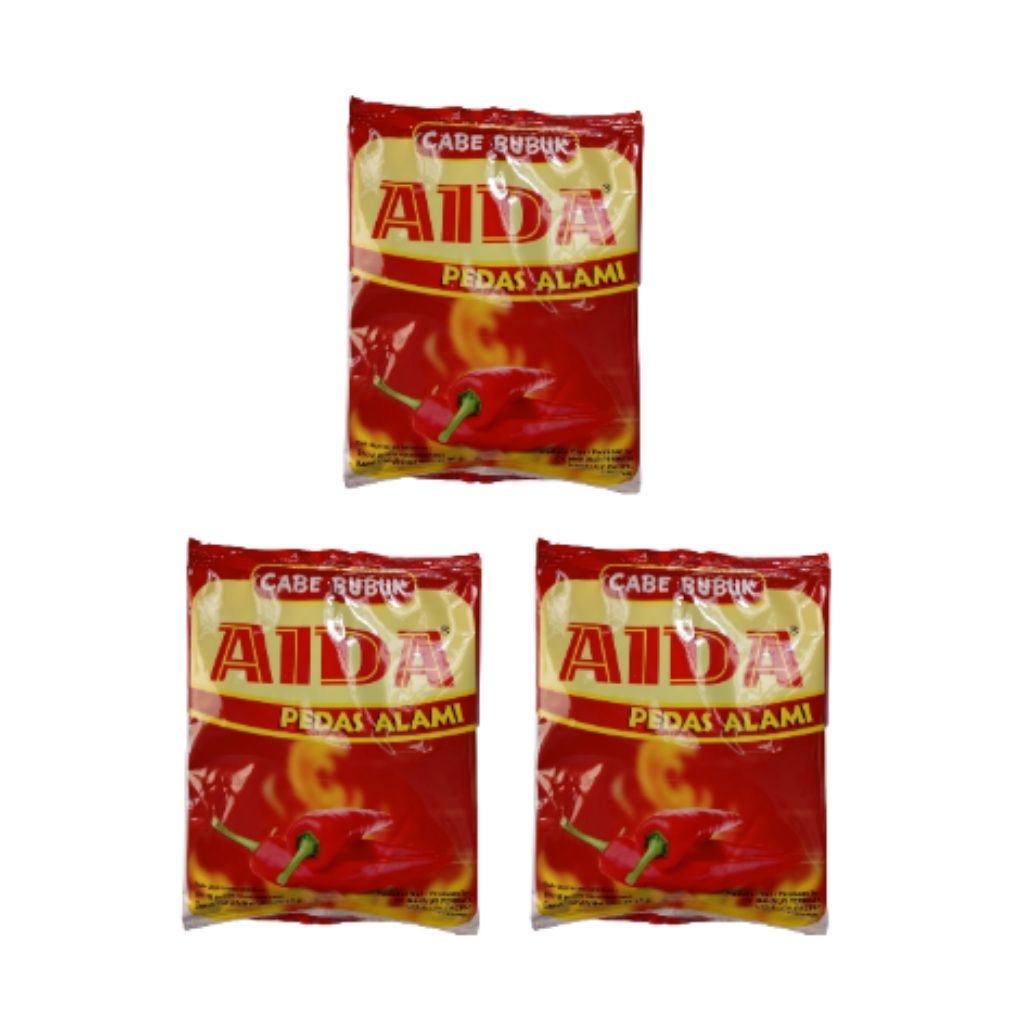 

aida bubuk cabe renceng 3 pcs