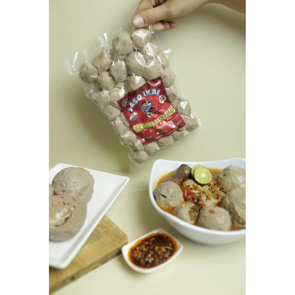 

Baso ikan samudra bahari kecil isi 20 butir (Tanpa bumbu)