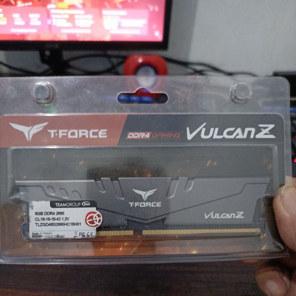 Ram ddr4 8gb 2666 T-Force Vulcan Z