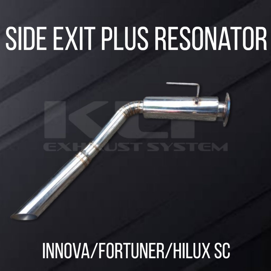 Knalpot Side Exit Innova Reborn 2GD Fortuner Vrz Hilux 2GD