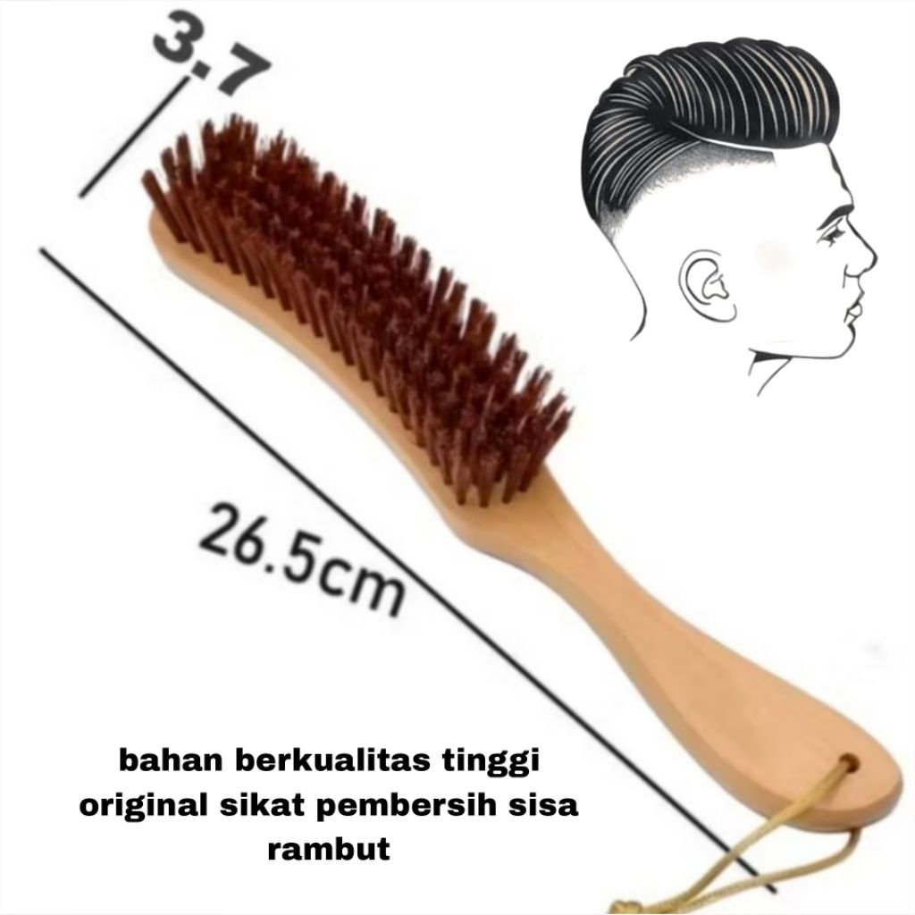 ORIGINAL SIKAT PEMBERSIH SISA-SISA RAMBUT BARBERSHOP