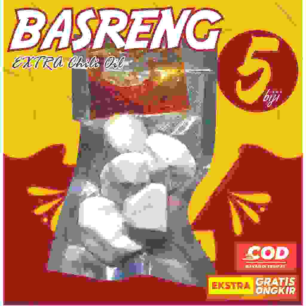 

[COD] BASRENG mentah isi 5 extra CHILI OIL