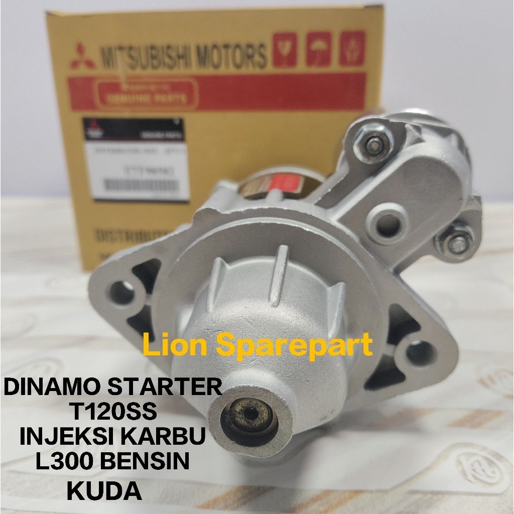 DINAMO STARTER ASSY T120SS T120 SS INJEKSI KARBU 9 GIGI L300 BENSIN 1981-1995 KUDA 1600CC