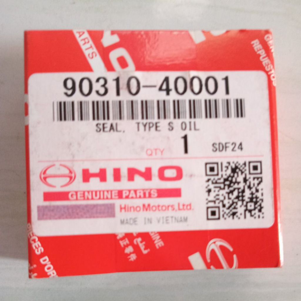 Seal,Type S Oil Hino Genuine 90310-40001