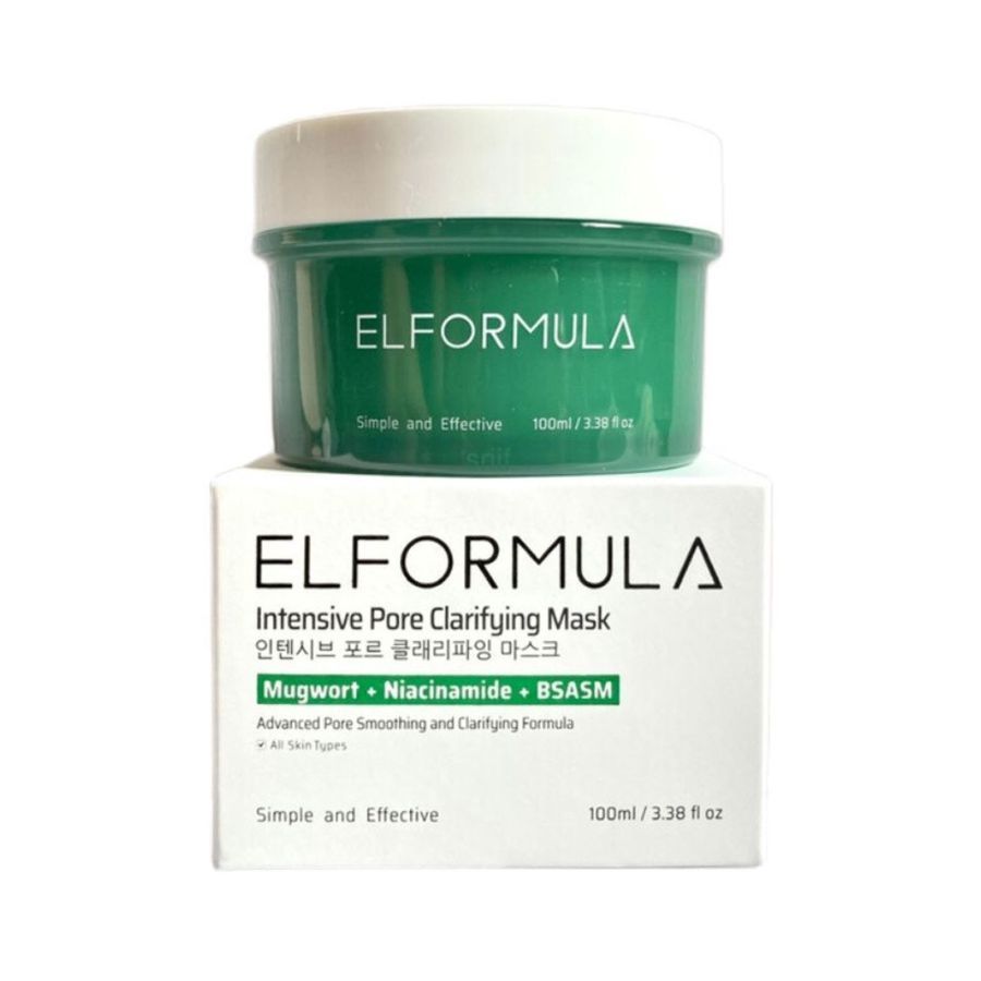 ELFORMULA Intensive Pore Clarifying Mugwort Mask Clay Mask