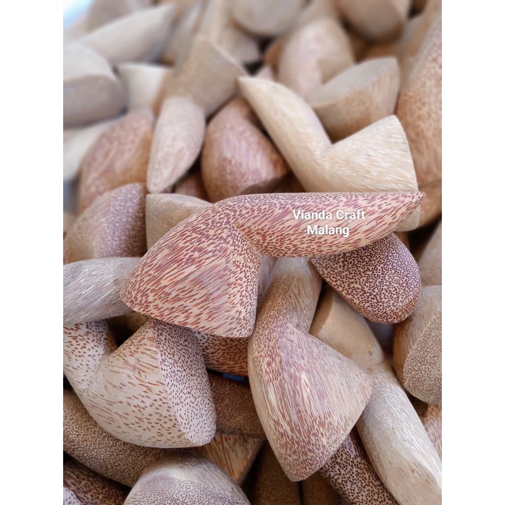 Ulekan kayu kelapa UKURAN SEDANG/Ulekan kayu glugu/Ulekan kayu/Ulek kayu