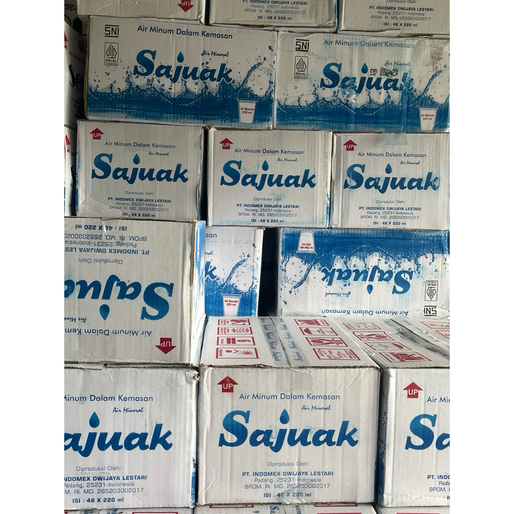 

AIR MINUM SAJUAK GELAS 220 ML PER KARTON/DUS