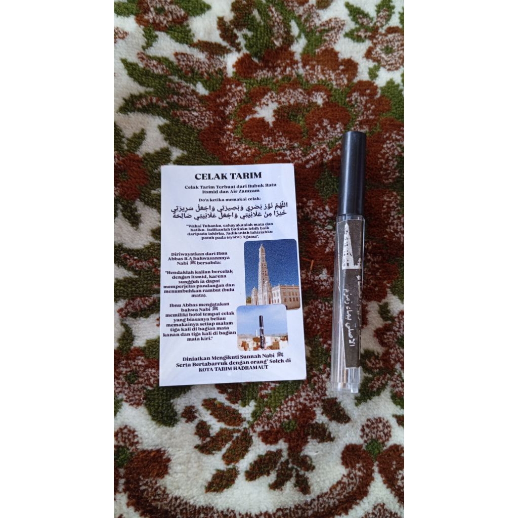 CELAK TARIM ASLI | Itsmiid & Air Zamzam | Celak Sunnah Khas Tarim