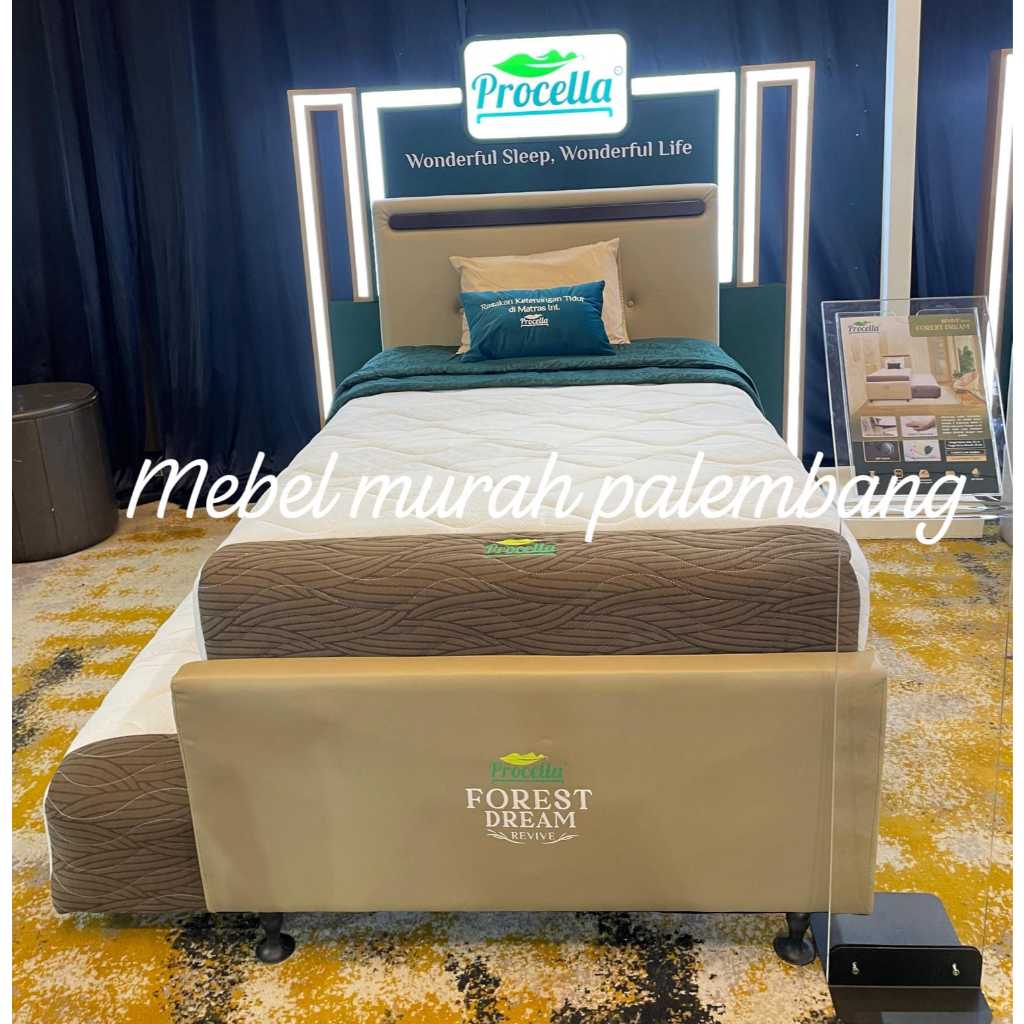 Bed Sorong Procella Forest Dream 3 in 1 | Springbed Bed Dorong Procella 3 In 1 Original Palembang Mu