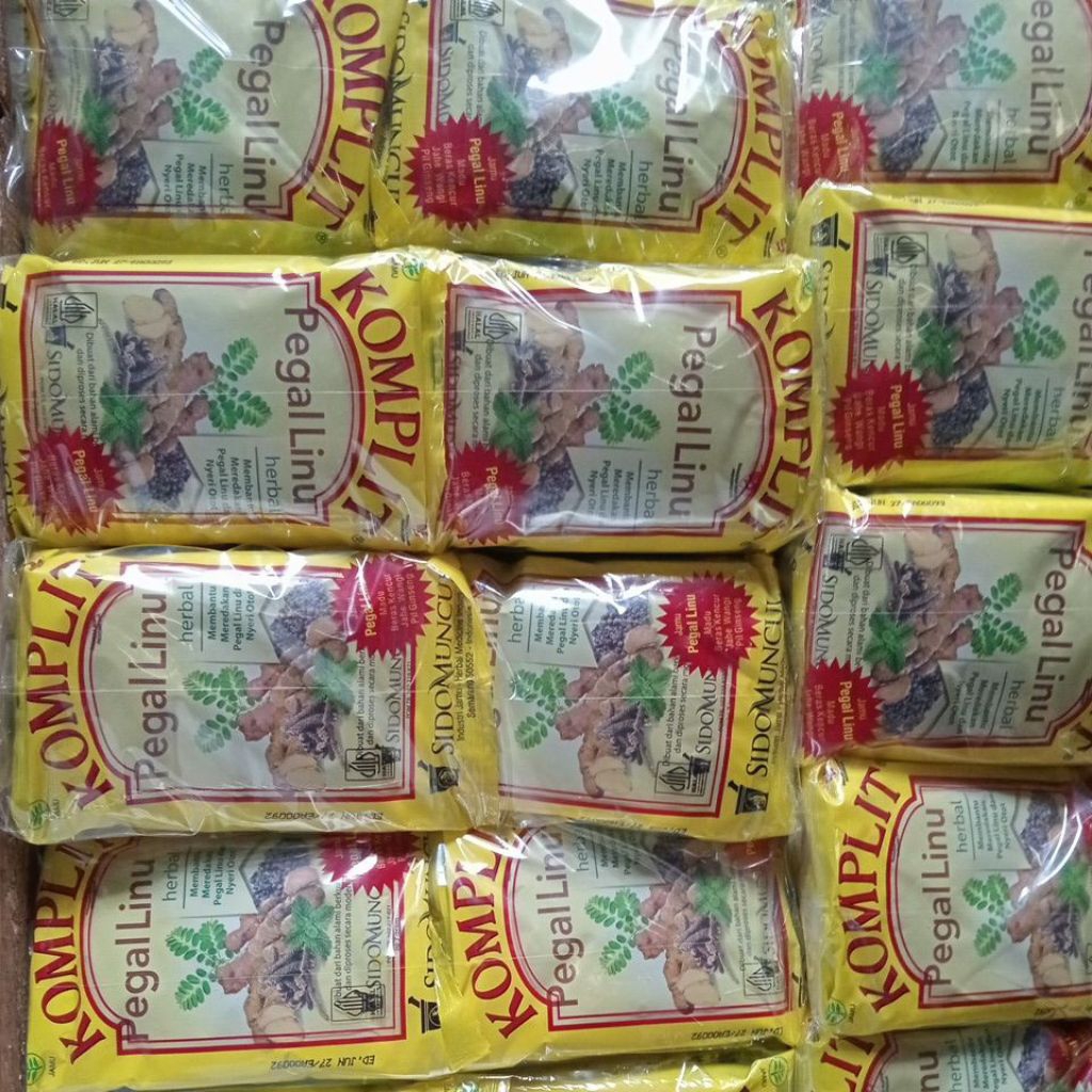 

Jamu Pegel Linu Komplit - Sido Muncul isi 20 sachet
