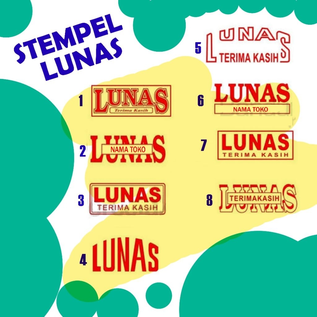 

Stempel LUNAS
