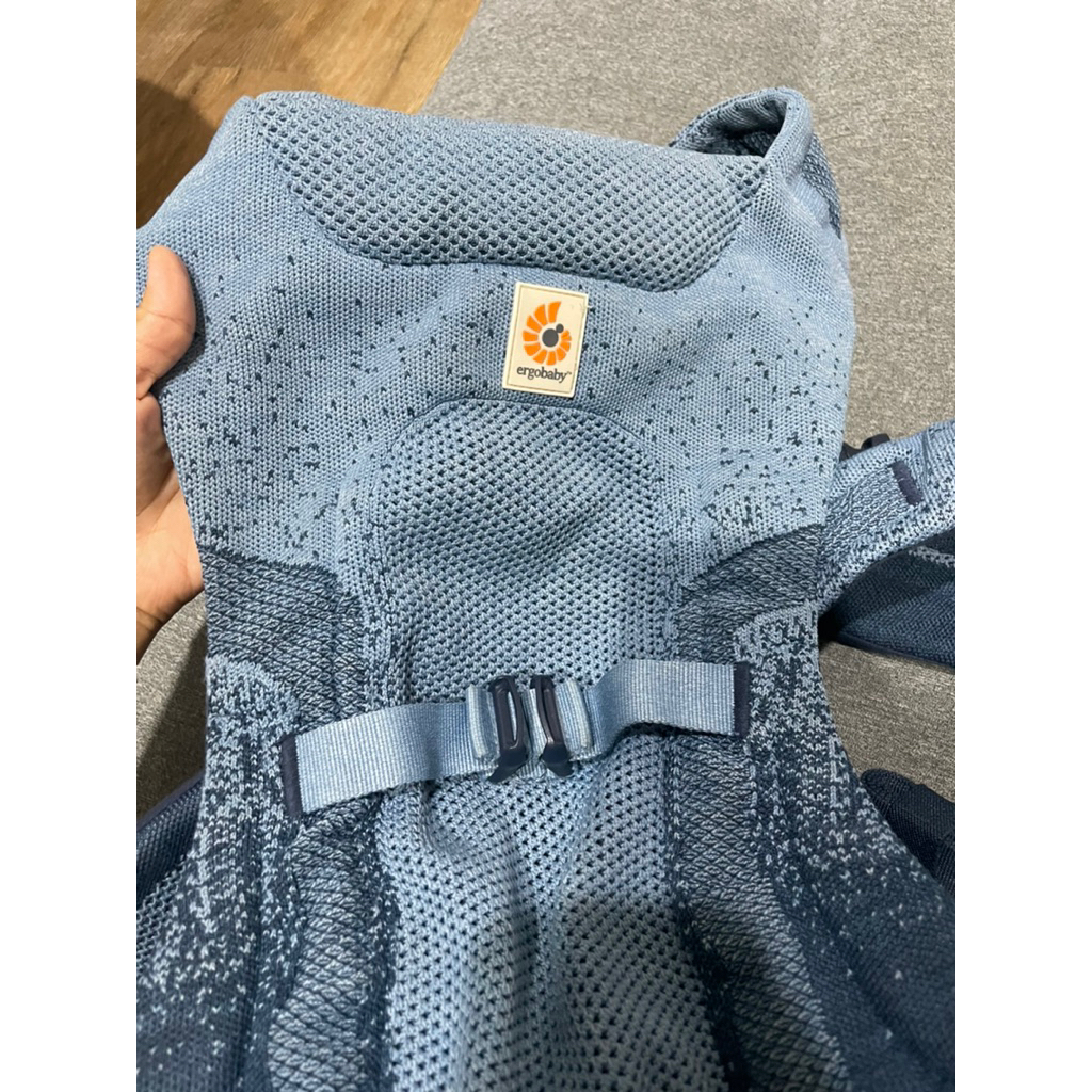 preloved ergobaby aerloom original authentic ocean blue