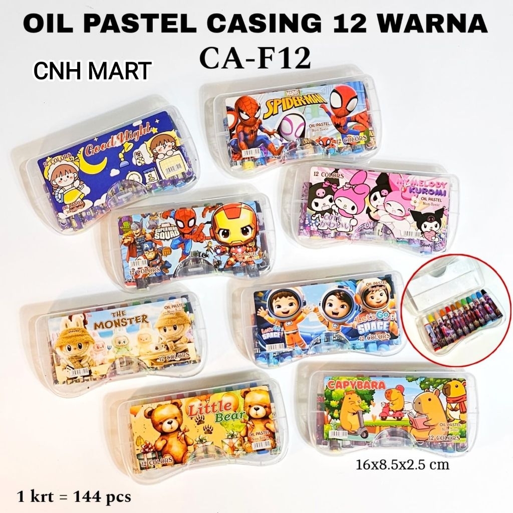 

Crayon 12 Warna Murah Casing CA - F12 Gambar Fancy