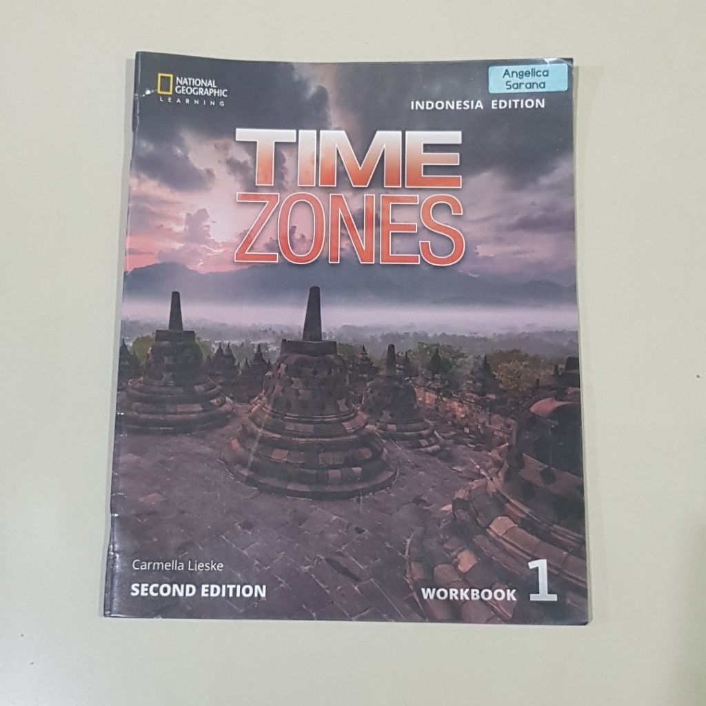 Buku Time Zones 1 Second Edition Workbook - Indonesia National Geographic YUL-112