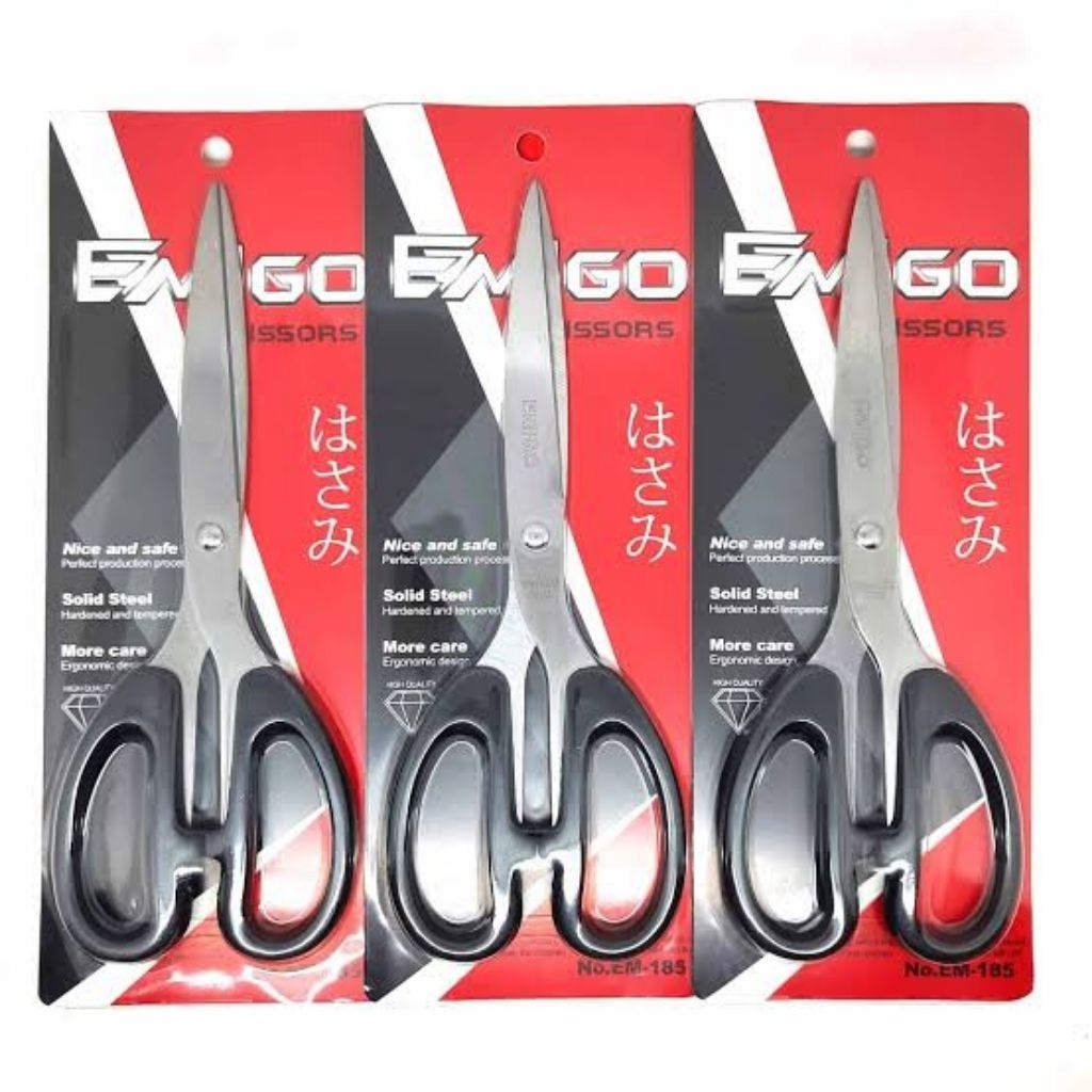 

Gunting Emigo Scissors No EM-185 / Gunting Emigo Besar 185 ( 8 inch, 20cm )