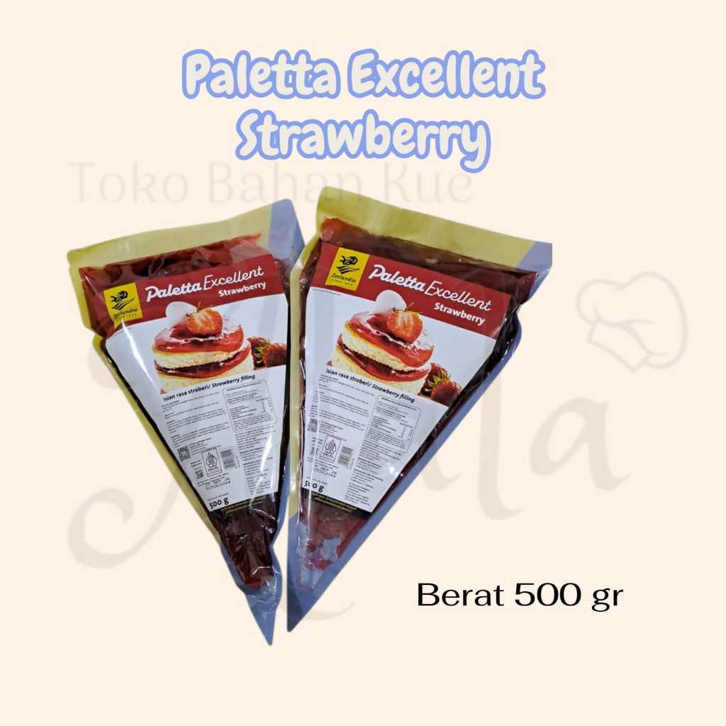 

Paletta Strawberry 500 gr / selai strawberry