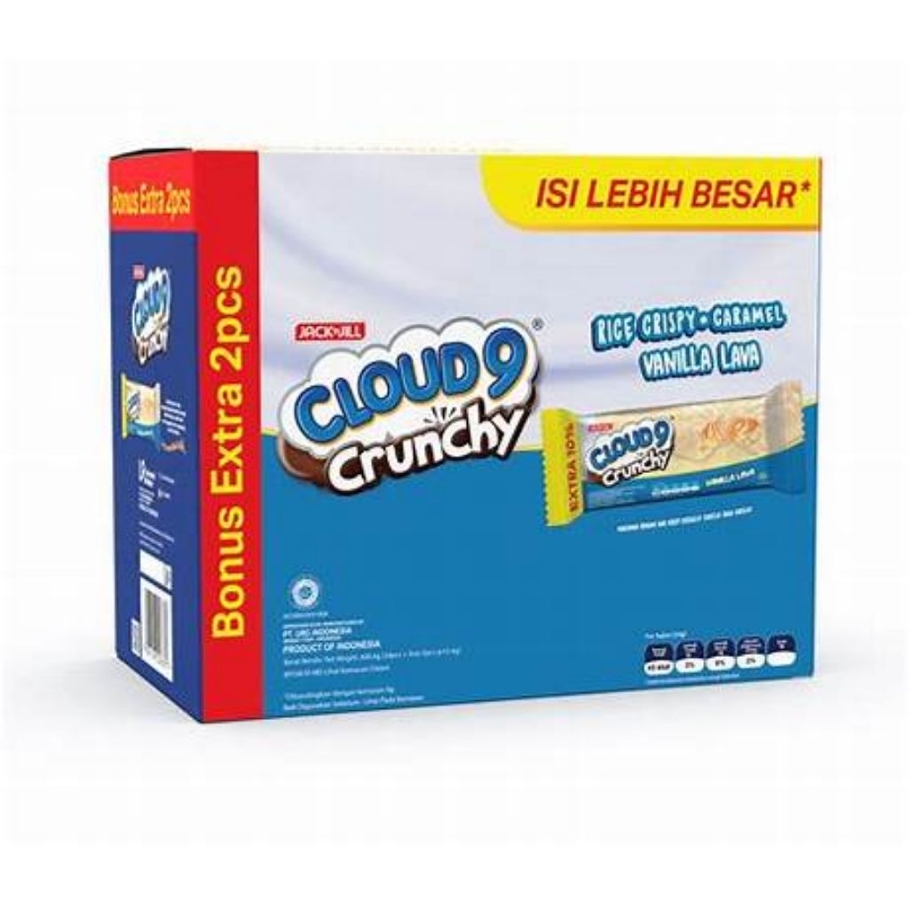 

C9 Crunchy Vanilla 11g 1dus isi 6x24pcs
