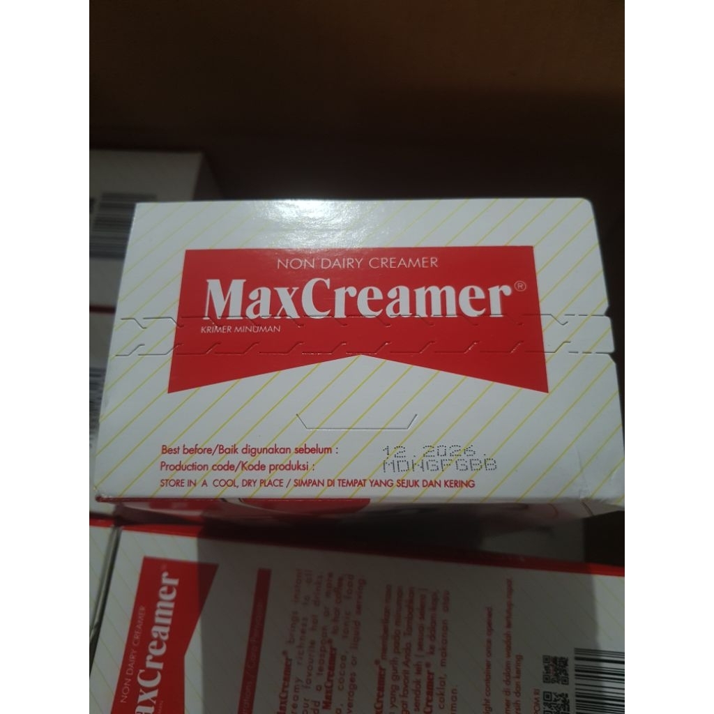 

Max cream 500gr exp 2027 max creamer creamy maxcream maxcreamer bubuk krimer non Dairy krimer