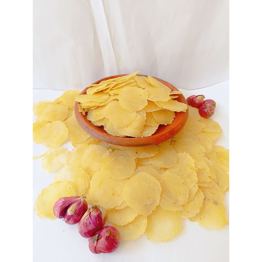 

emping mlinjo biji 2 ready stok gurih tanpa pengawet