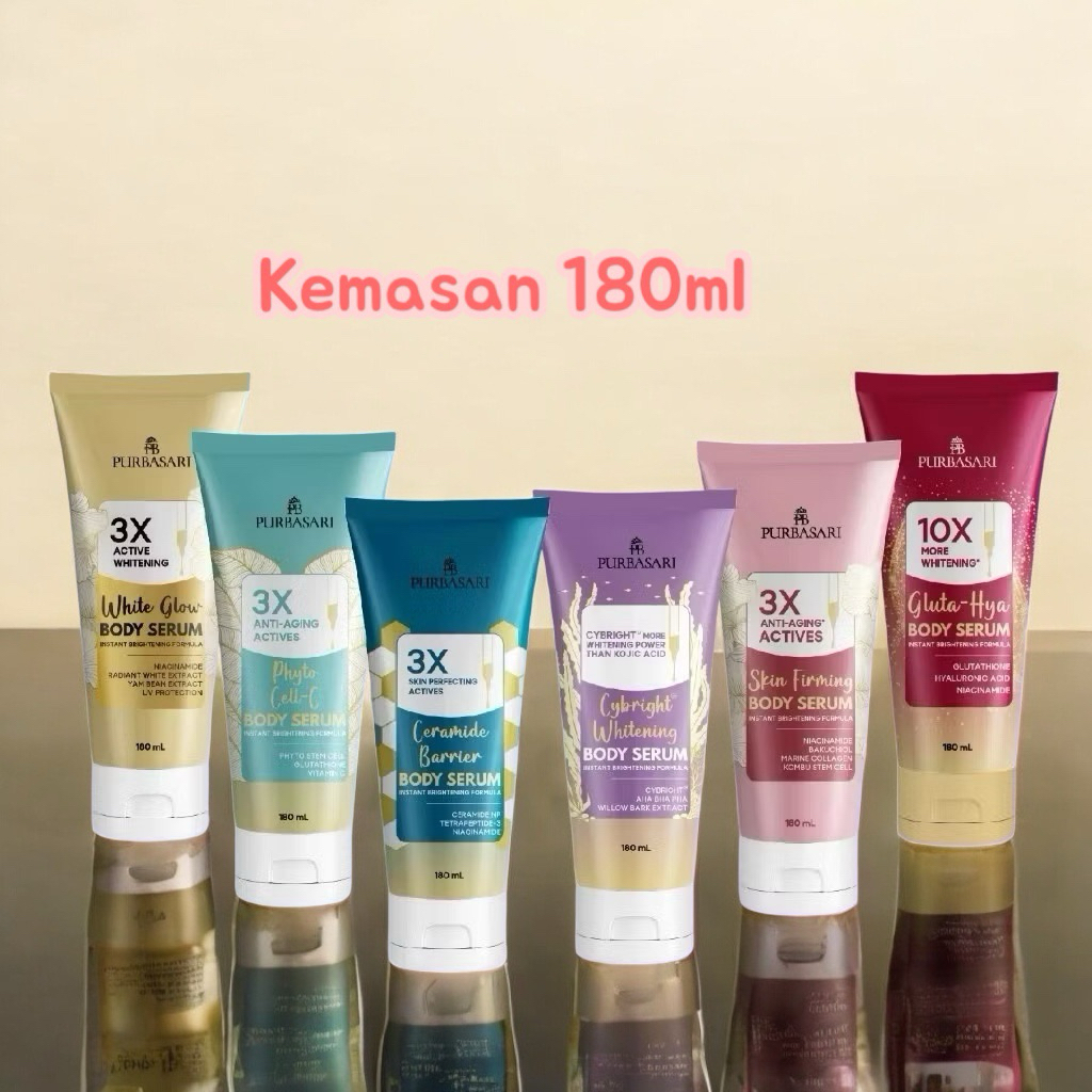 Purbasari Body serum Purbasari Gluta Hya, Purbasari White Glow Purbasari Cybright Purbasari Skin Fir