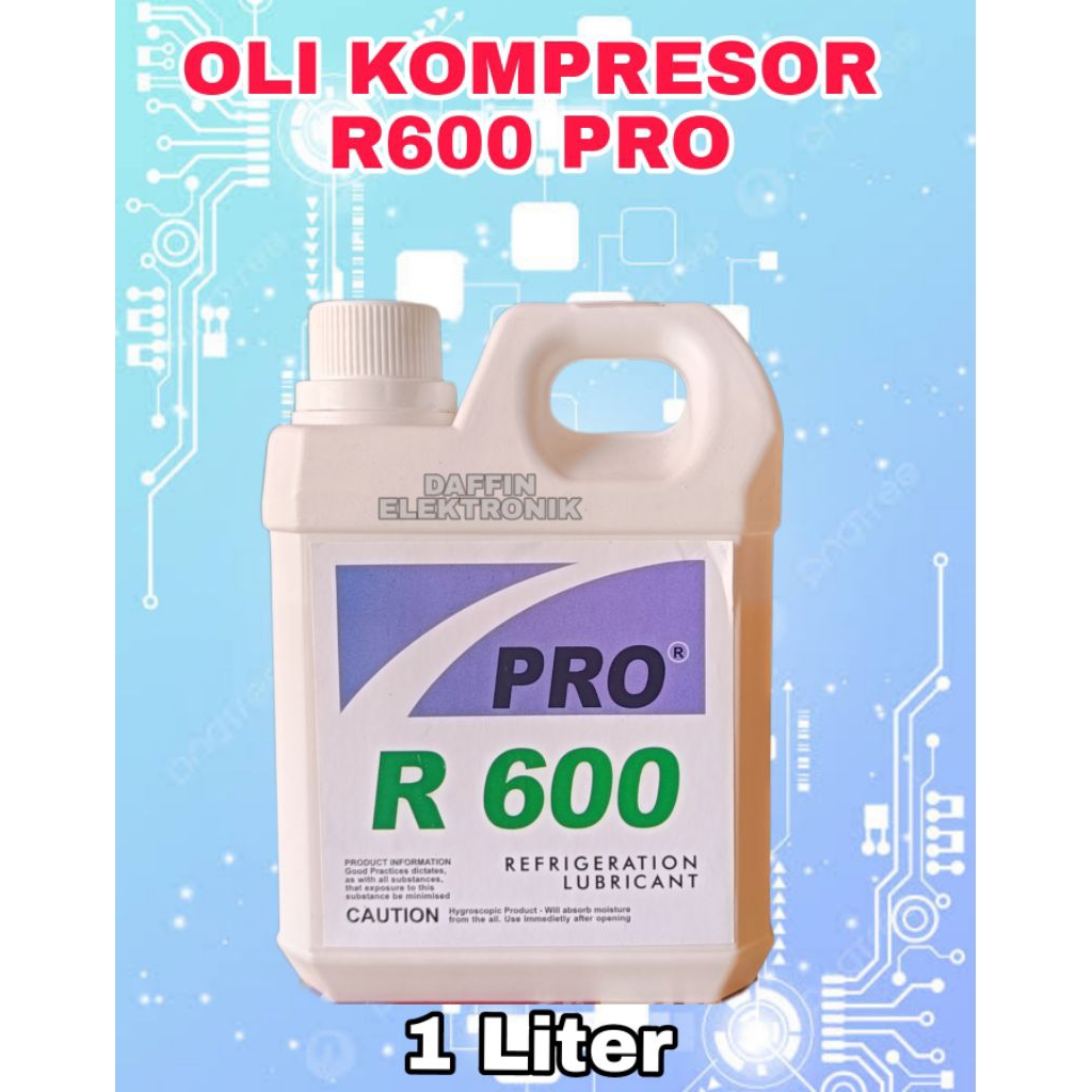 Oli R600 Pro | Oli Kompresor R600 | Oli Kulkas R600 | Oli Refrigrant R600 1 Liter
