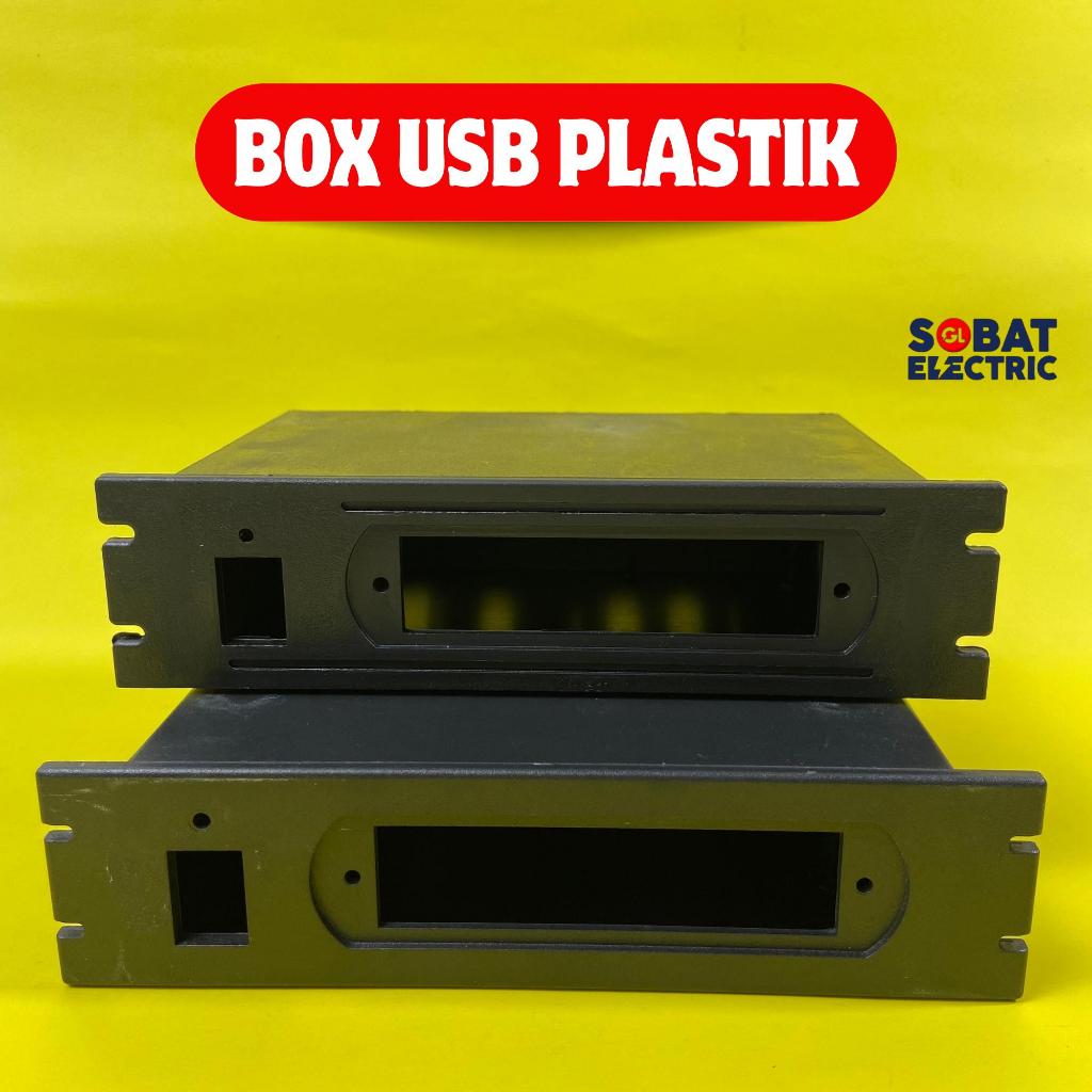 Box USB MP3 - Rakitan Amplifier Box Amplifier USB MP3 - Kit Modul Plastik