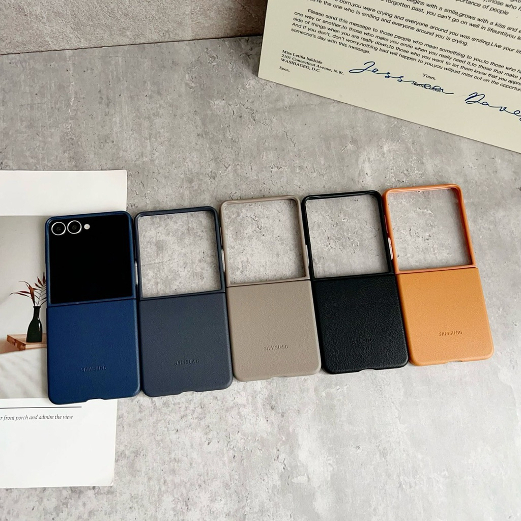 New Case Samsung Zflip7 Kindsuit Magsafe Leather Kulit With Box Ori High Quality Cute Hp Imut TPU Ca