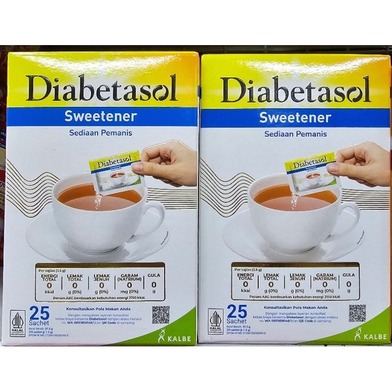 

Diabetasol Gula 25 sachet