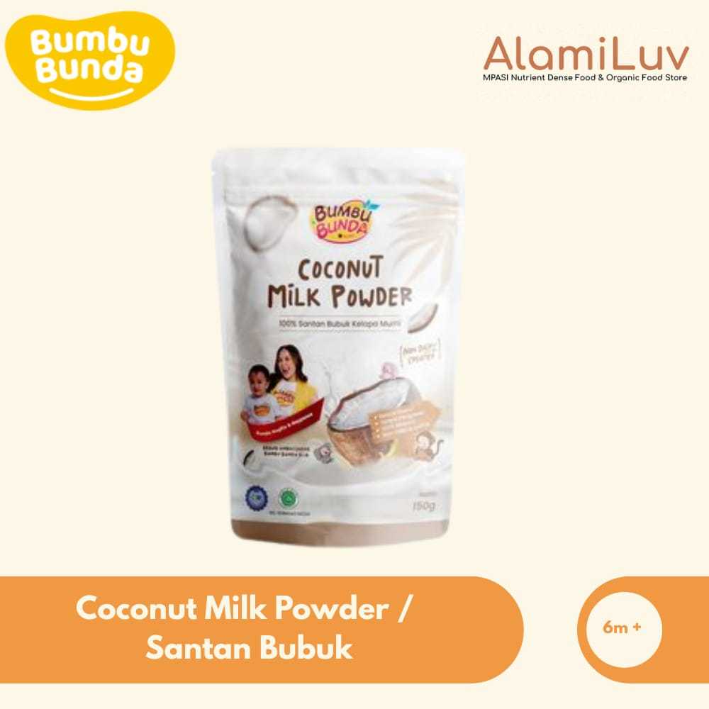

BUMBU BUNDA BY ELIA Coconut Milk Powder | Santan Bubuk Organik Kelapa Murni Non Pengawet Mpasi Bayi