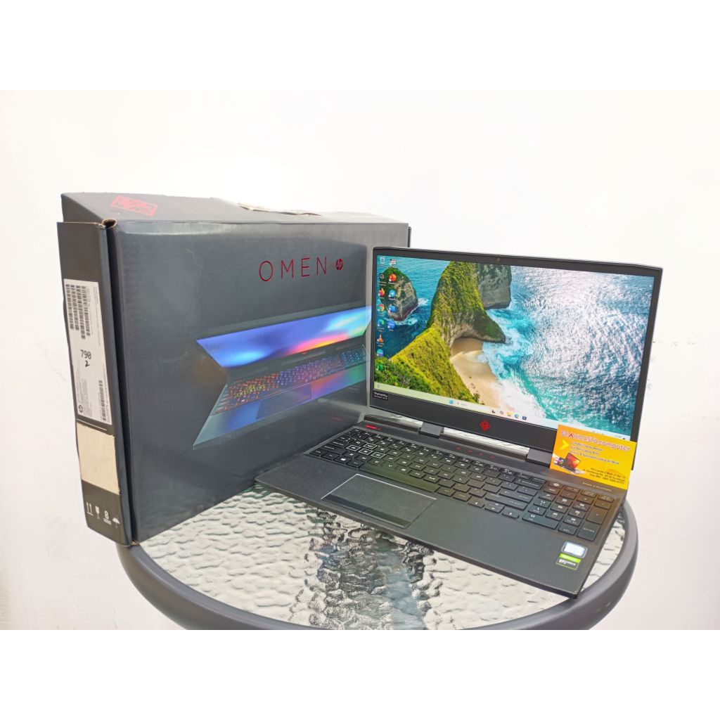 LAPTOP OMEN BY HP 15-DC1090TX SECOND SIAP PAKAI