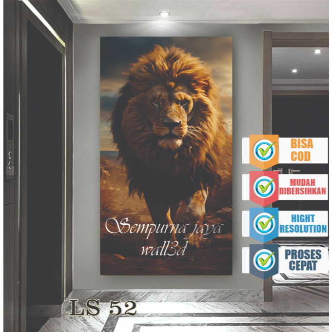 Stiker dinding motif burung merak 3d, wallpaper dinding custom 3d