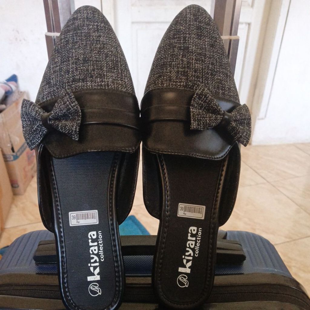 SEPATU SENDAL TUTONG TEPLEK WANITA