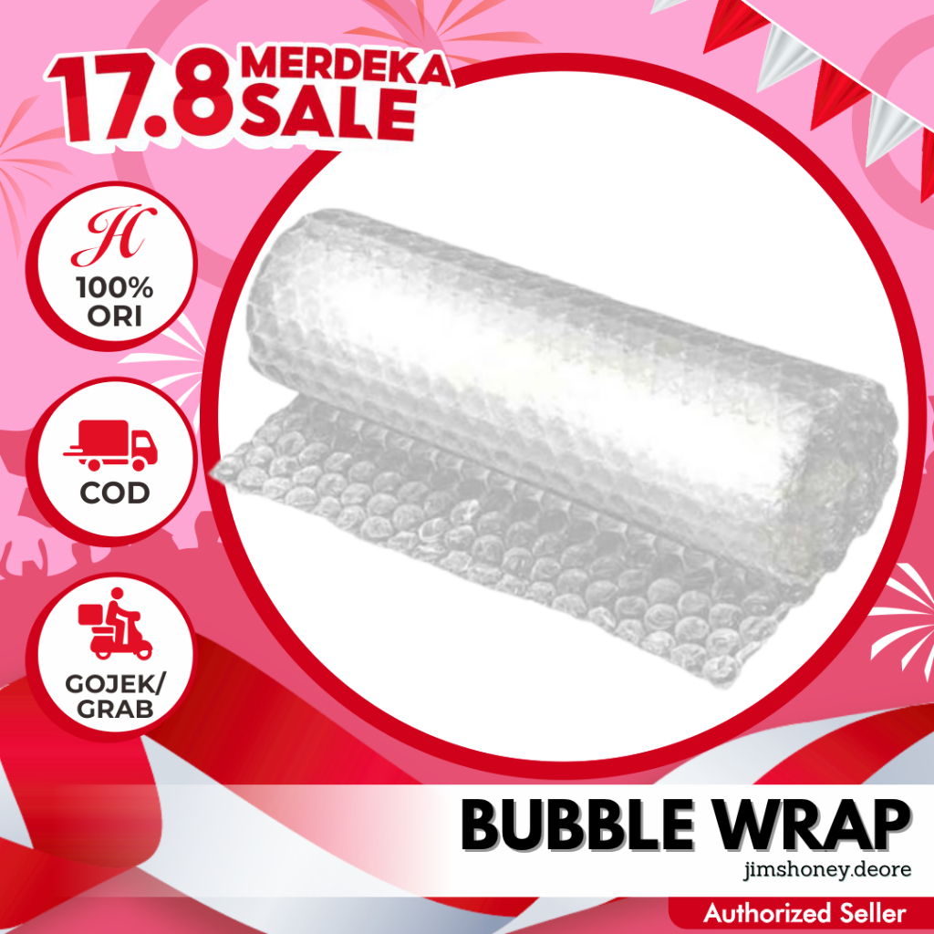 

Tambahan Packing Bubble Wrap agar paket lebih aman buble wrep bublewrep bubblewrep bubblewrap