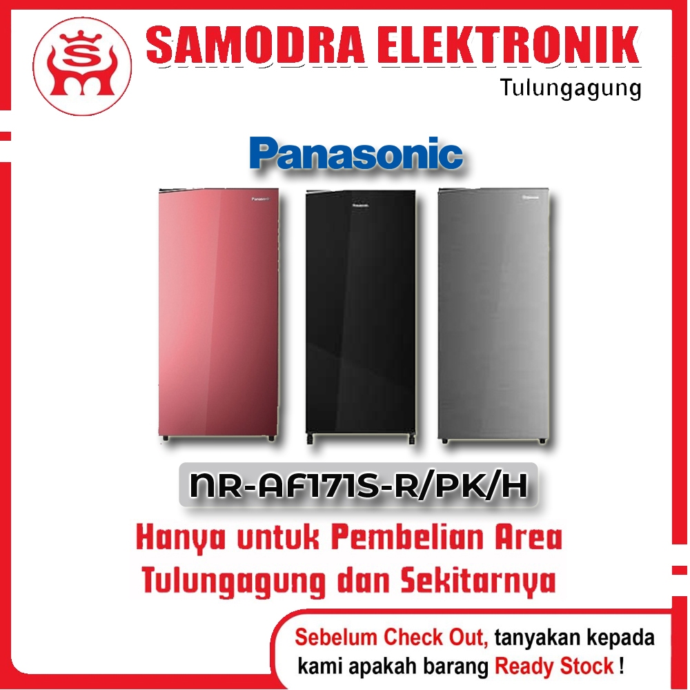 Kulkas 1 Pintu Panasonic NR-AF171S-R/PK/H 152 Liter Hemat Listrik Low Watt – Kulkas Hemat Energi | L