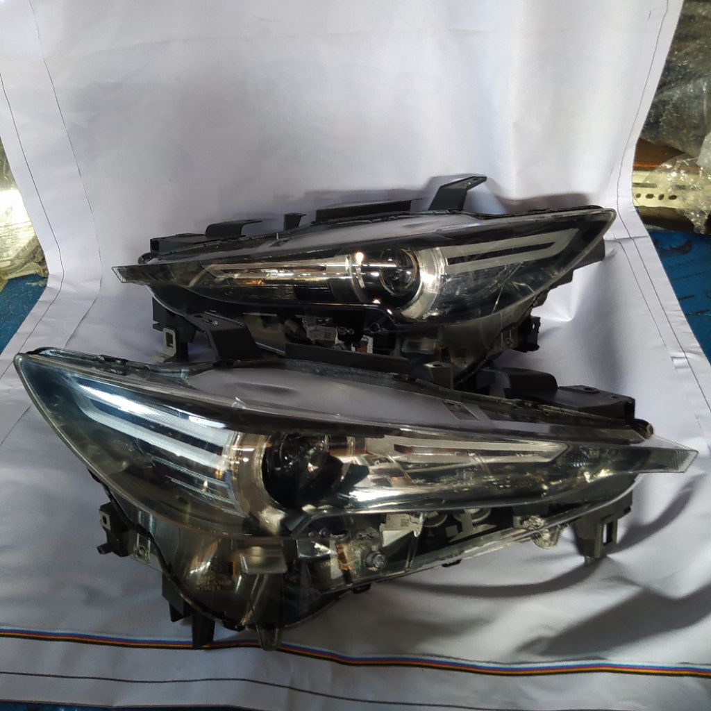 Headlamp Lampu Depan Mazda CX-5 CX5 cx5 Elit 2018 2019 2020 Original sepasang