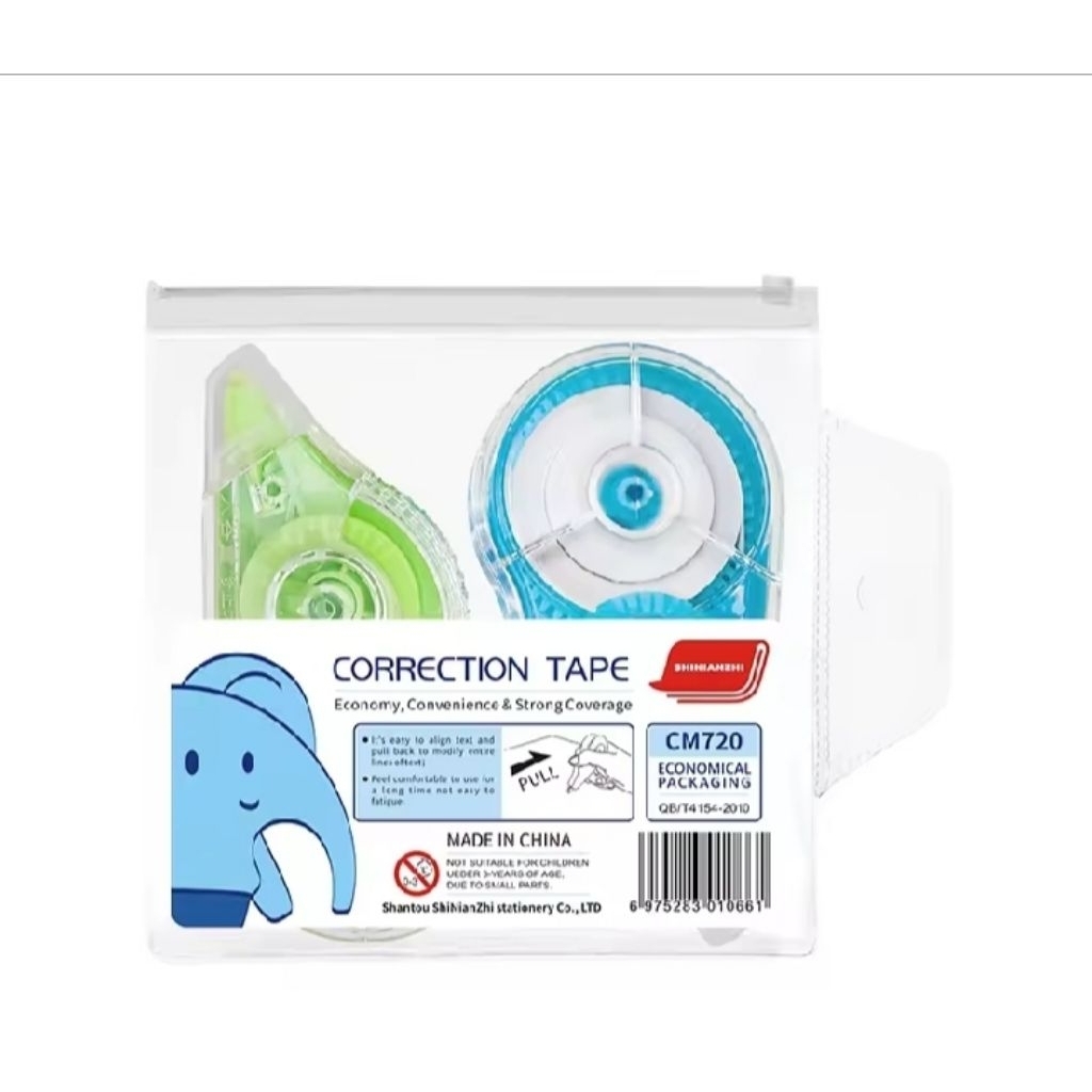 

Corrector tape 2 pcs/tipex/tipex sekolah