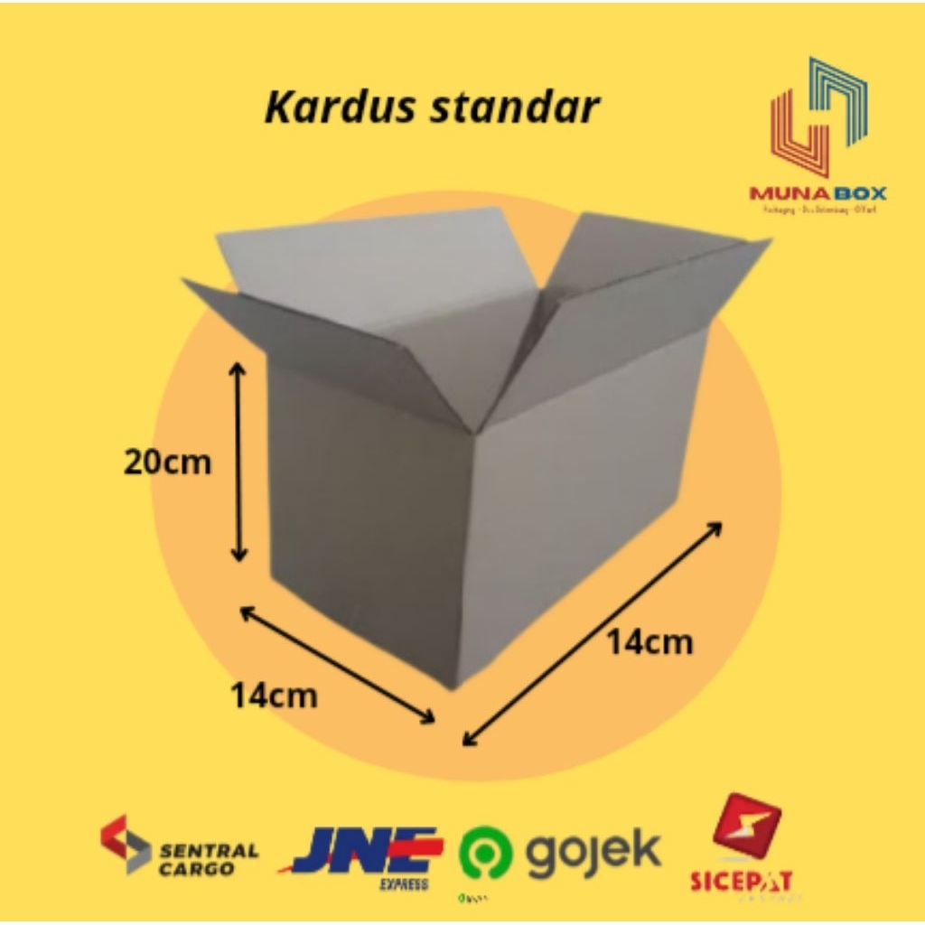 

Kardus Standar Box 14x14x20 Kardus Packing