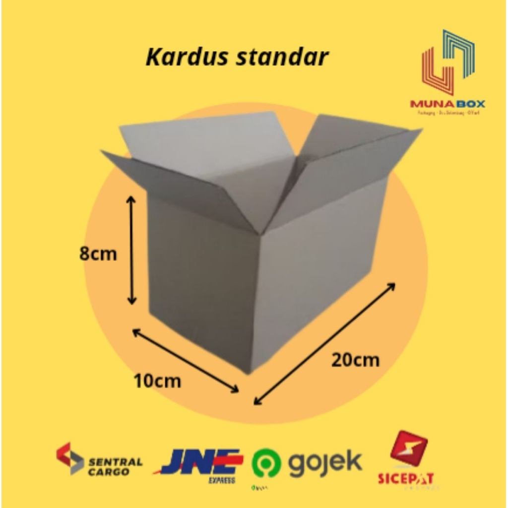 

Kardus Standar Box 20x10x8 Kardus Packing