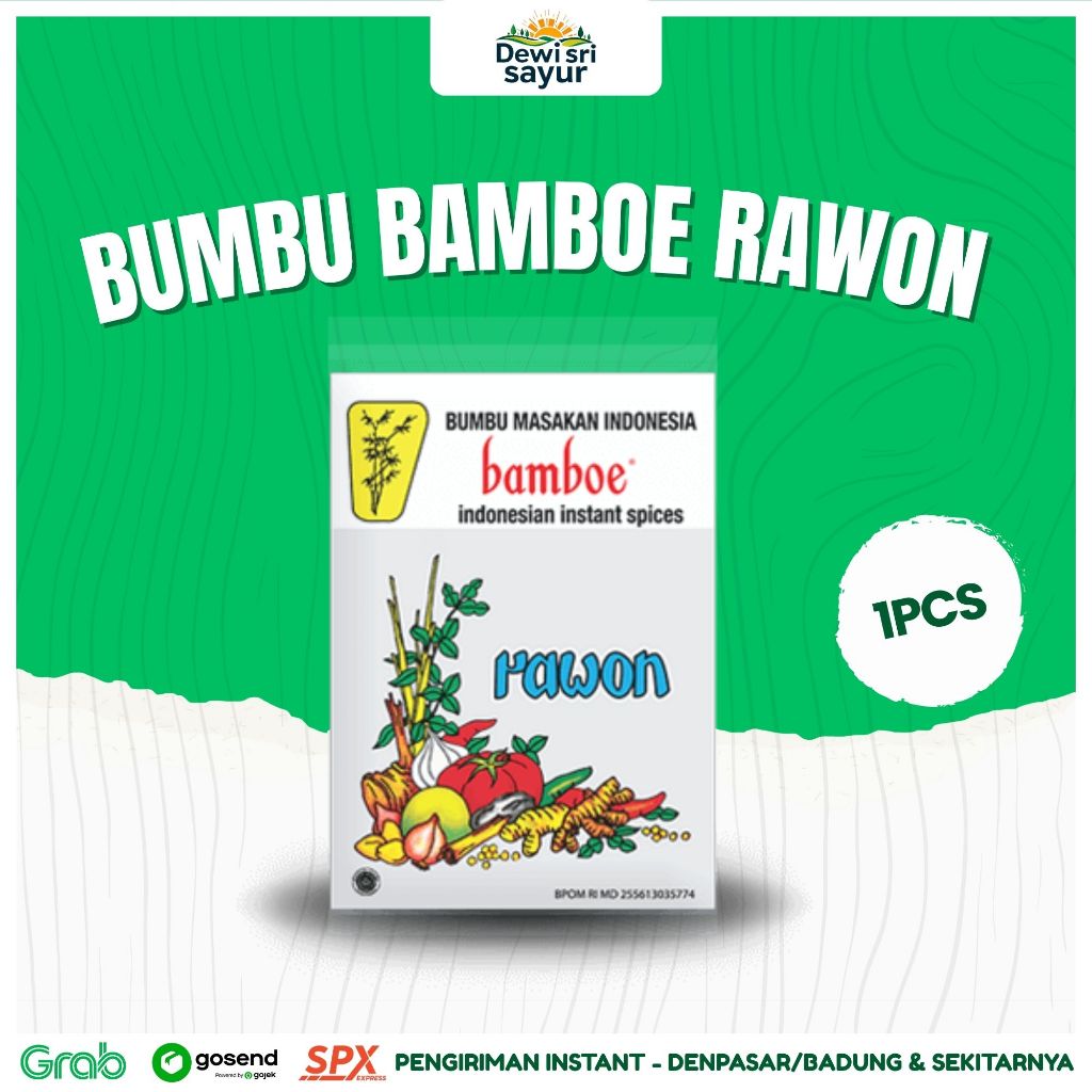 

Bumbu Bamboe Rawon 1 pcs – Dewi Sri Sayur