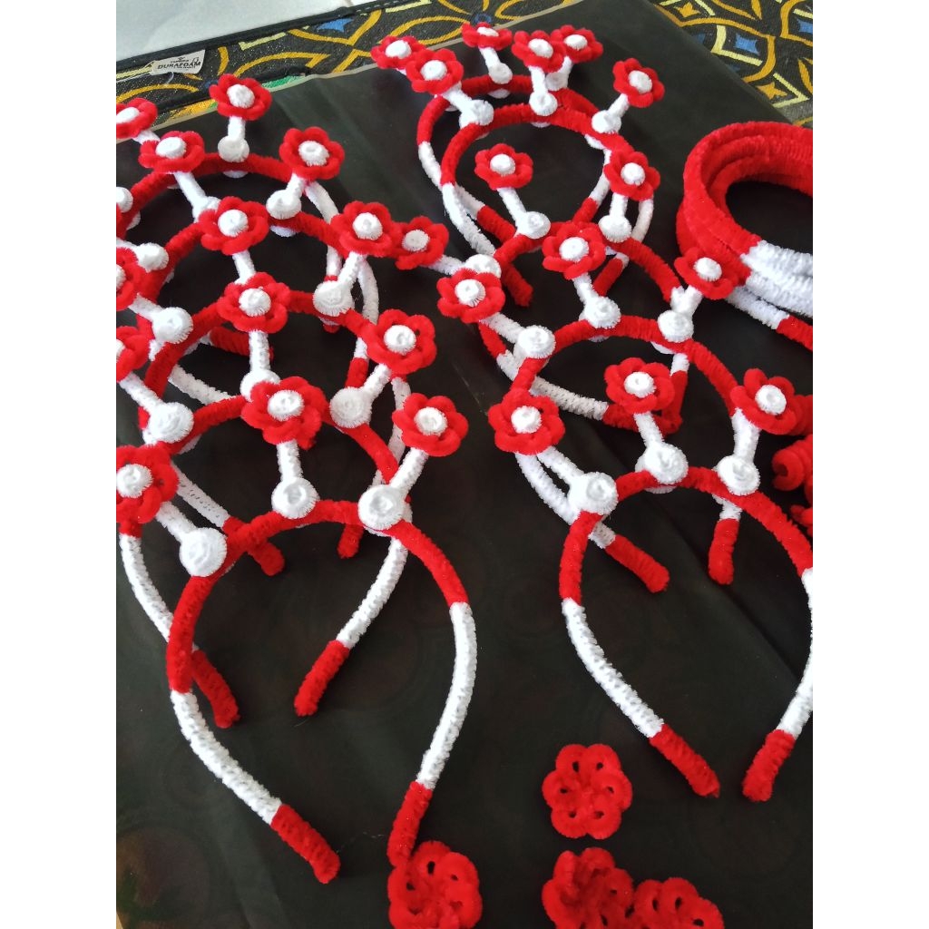 Bando Merah Putih/Bando Merah Putih Lucu/Bando 17agustusan/Bando Agustusan/Bando Merah Putih Kemerde
