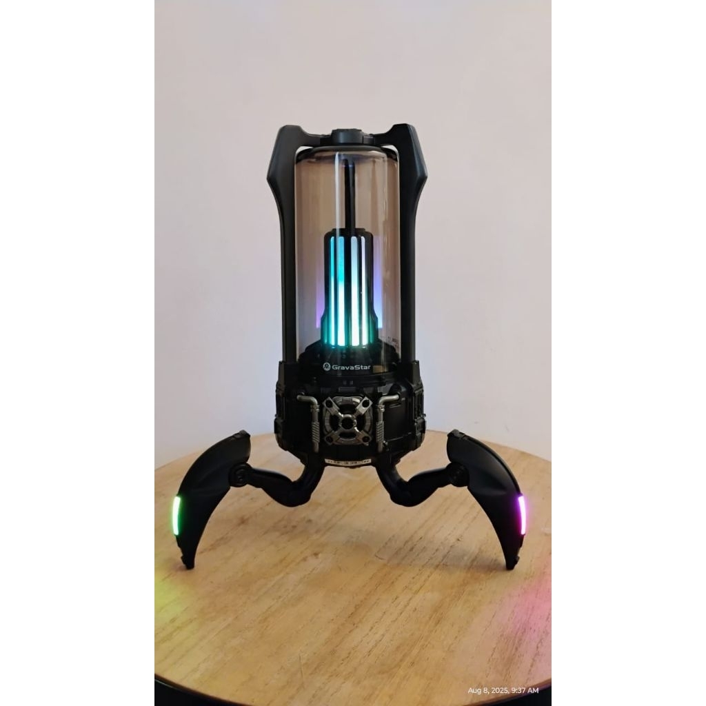 GravaStar Portable Bluetooth Speaker Supernova Matte Black