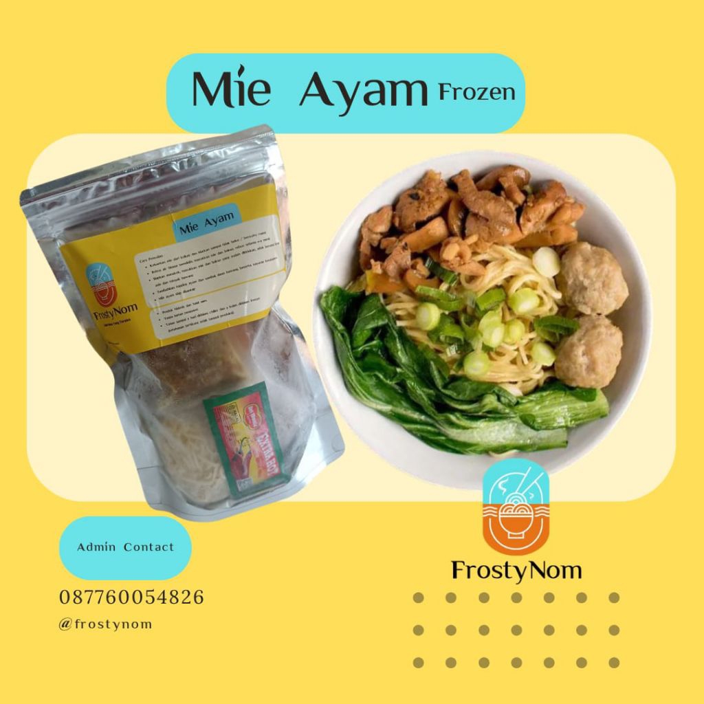 

Mie Ayam Frozen Homemade