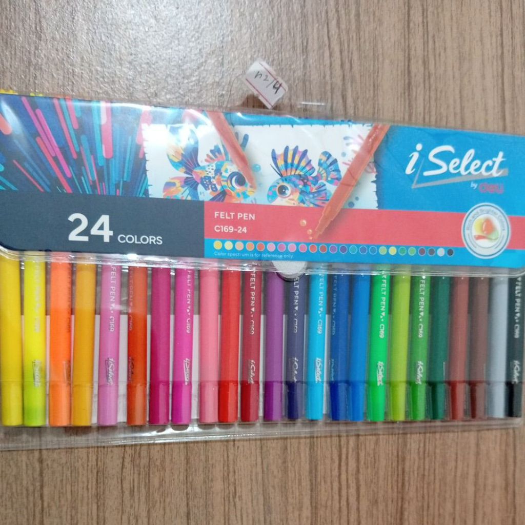 

Felt Pen Deli 24 Warna